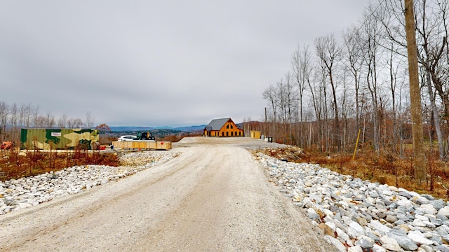 view of road