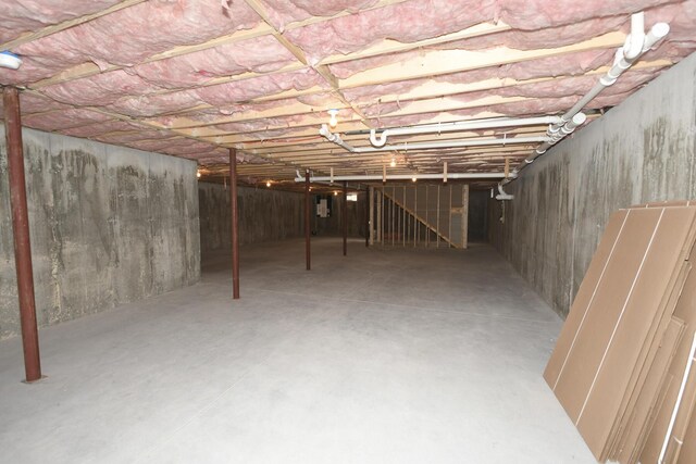 LOT8 Ward Rd, Sebago, ME 04029 - view of unfinished below grade area