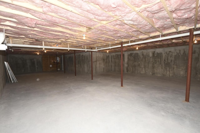 LOT8 Ward Rd, Sebago, ME 04029 - view of unfinished basement