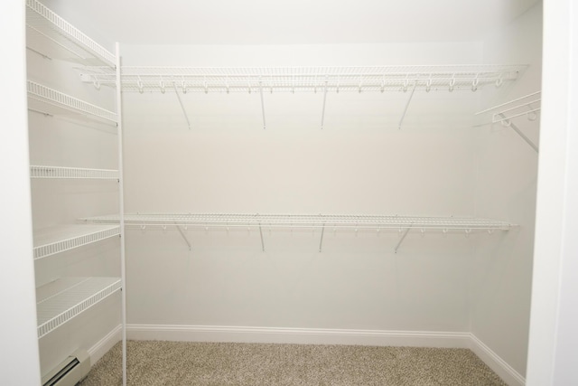 LOT8 Ward Rd, Sebago, ME 04029 - spacious closet featuring carpet flooring and a baseboard radiator