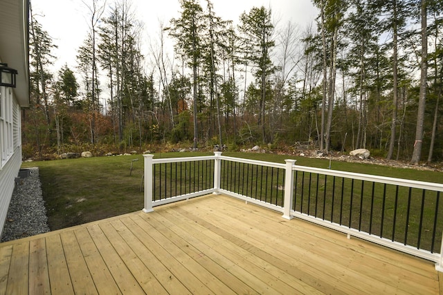 LOT8 Ward Rd, Sebago, ME 04029 - wooden terrace featuring a lawn