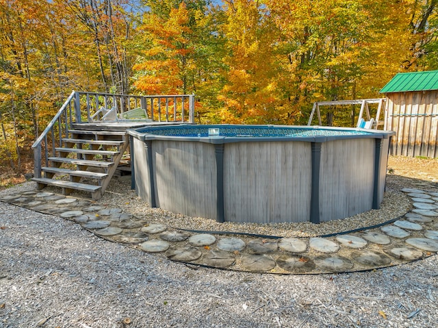 view of swimming pool