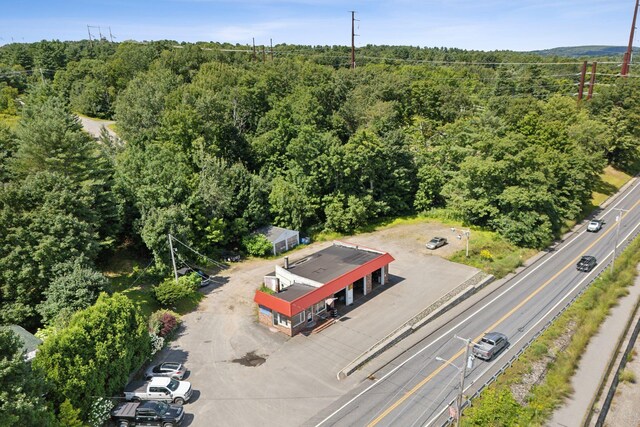 442-448 Maine Ave, Farmingdale, ME 04344 - aerial view of a heavily wooded area