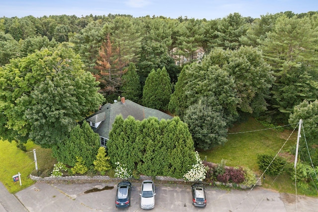 442-448 Maine Ave, Farmingdale, ME 04344 - bird's eye view of a heavily wooded area