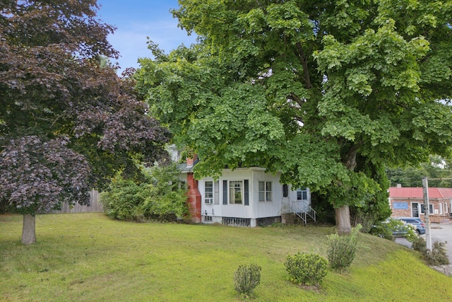 442-448 Maine Ave, Farmingdale, ME 04344 - view of green lawn