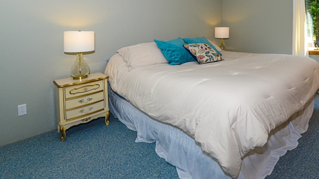 bedroom featuring carpet floors