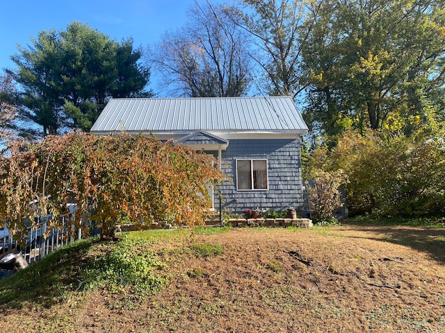 view of side of home