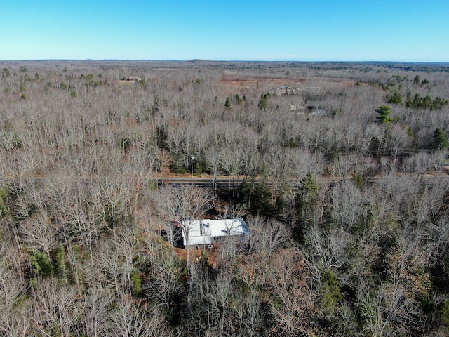 bird's eye view featuring a rural view