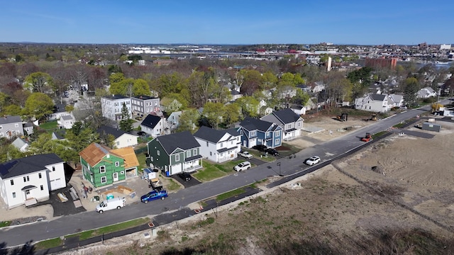 birds eye view of property featuring a residential view