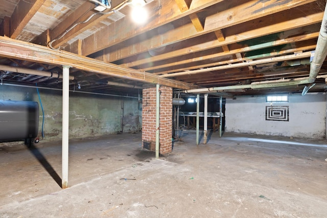 19 Harding St, Biddeford, ME 04005 - below grade area featuring oil tank