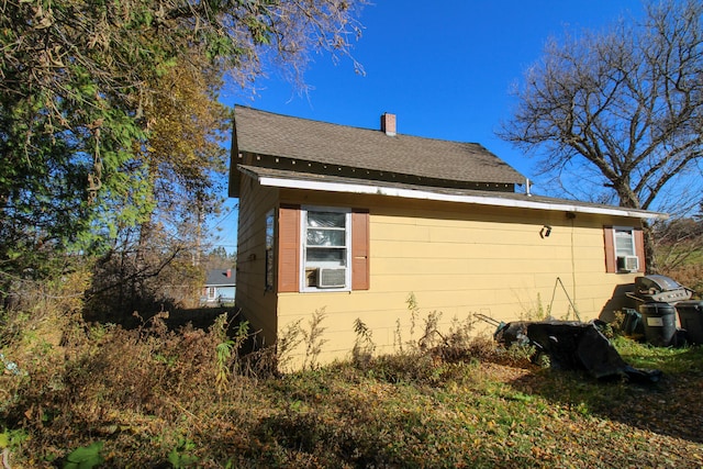 view of side of property