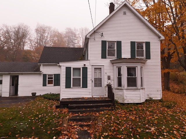 view of rear view of house