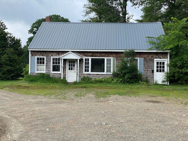 view of front of house