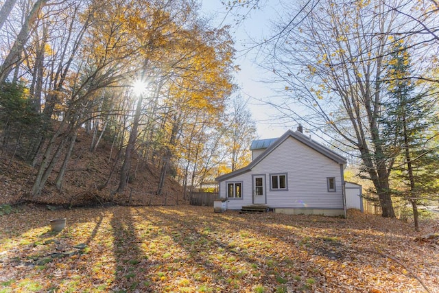 view of property exterior