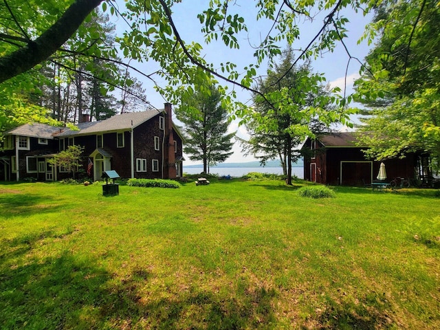108 E Brook Ln Unit 17, Weld, ME 04285 - view of green lawn with a water view