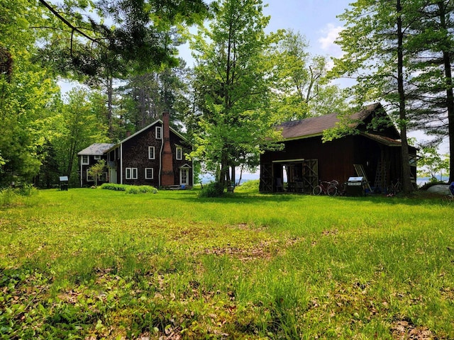 108 E Brook Ln Unit 17, Weld, ME 04285 - view of yard