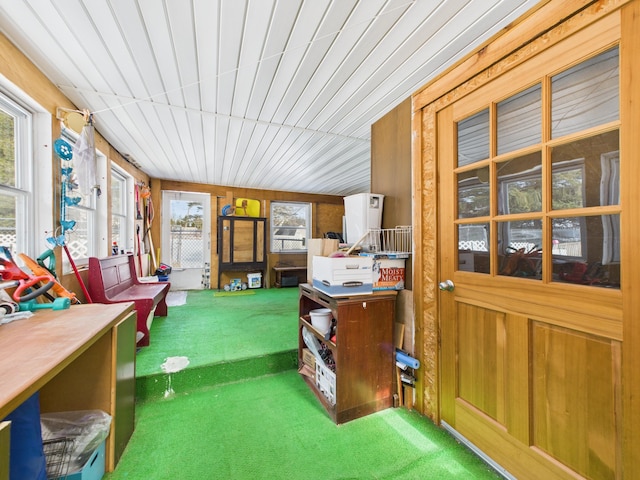 1388 Van Buren Rd, Connor Twp, ME 04736 - view of sunroom
