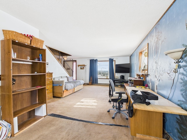 1388 Van Buren Rd, Connor Twp, ME 04736 - view of carpeted office
