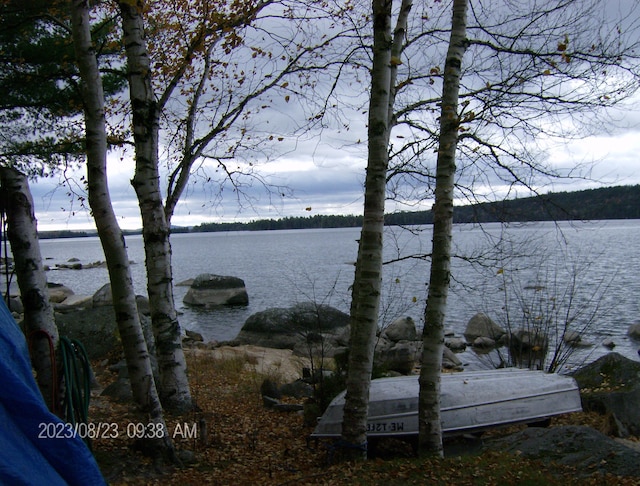 162 Hill Rd Unit T1 R9, Wels, ME 04462 - property view of water