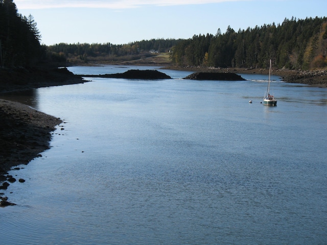 view of water feature