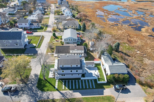 167 S Tibbetts Ave, Wells, ME 04090 - aerial perspective of suburban area featuring a large body of water