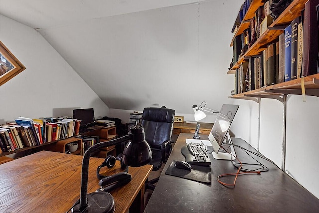 88 Piddock Ln, Fayette, ME 04349 - office space featuring lofted ceiling