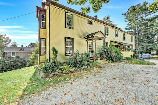 view of property