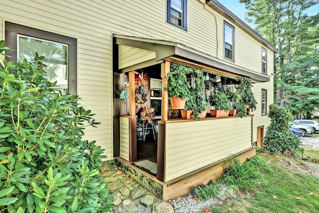 view of side of home
