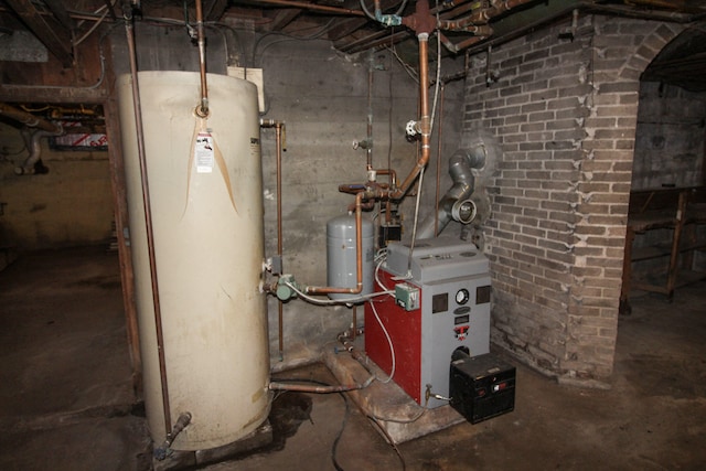 utilities with gas water heater