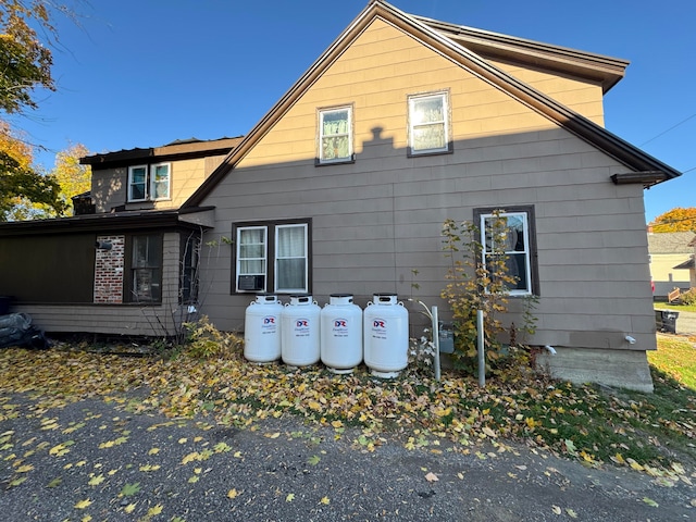 view of rear view of house