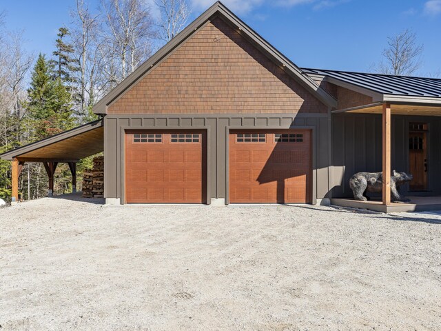100 Morganite Way, Newry, ME 04261 - garage with driveway