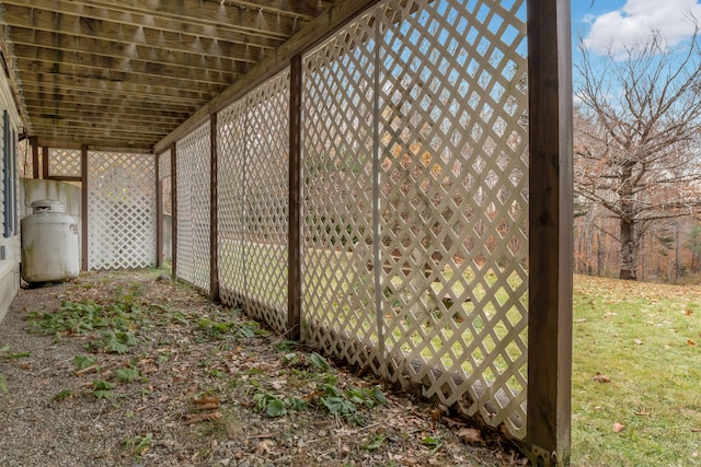 view of outdoor structure