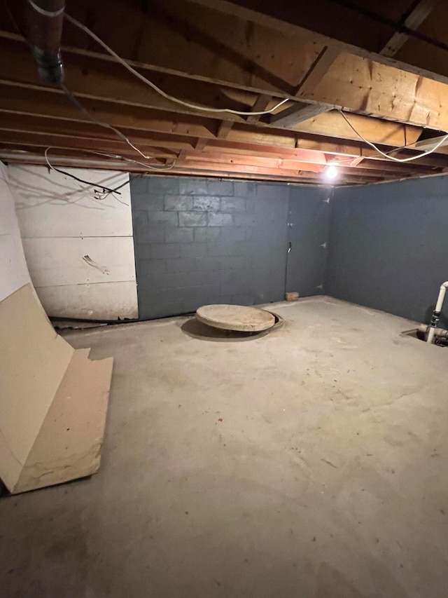 752 Caribou Rd, Fort Kent, ME 04743 - view of basement
