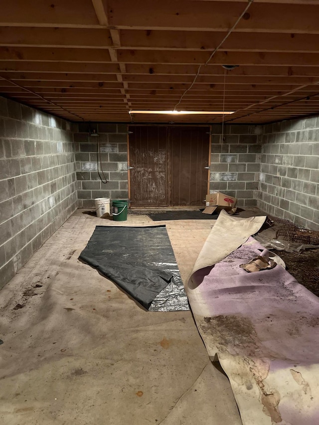 752 Caribou Rd, Fort Kent, ME 04743 - view of basement