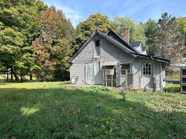 452 Station Rd, Easton, ME 04740 - back of property with a yard