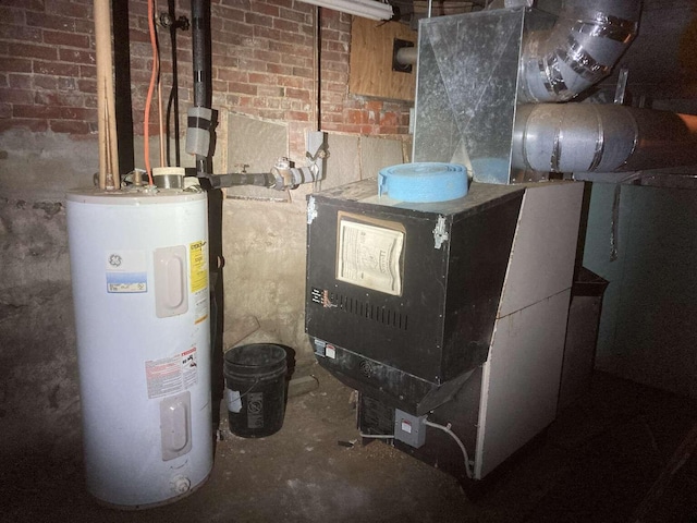 utilities with electric water heater