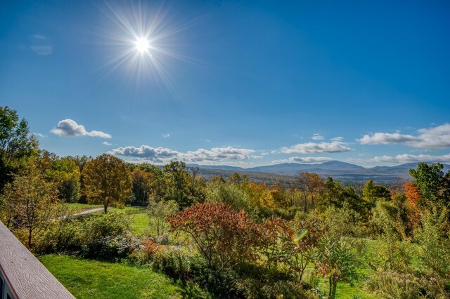 58 Wheeler Hill Rd, Phillips, ME 04966 - view of mountain backdrop with a heavily wooded area