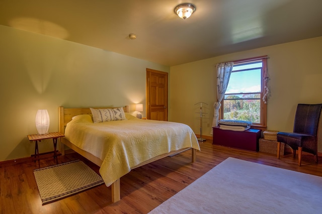 58 Wheeler Hill Rd, Phillips, ME 04966 - bedroom with wood finished floors and baseboards
