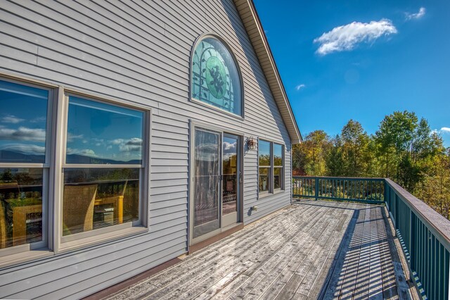 58 Wheeler Hill Rd, Phillips, ME 04966 - view of deck