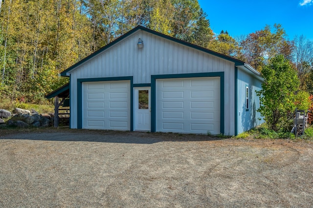 58 Wheeler Hill Rd, Phillips, ME 04966 - view of detached garage
