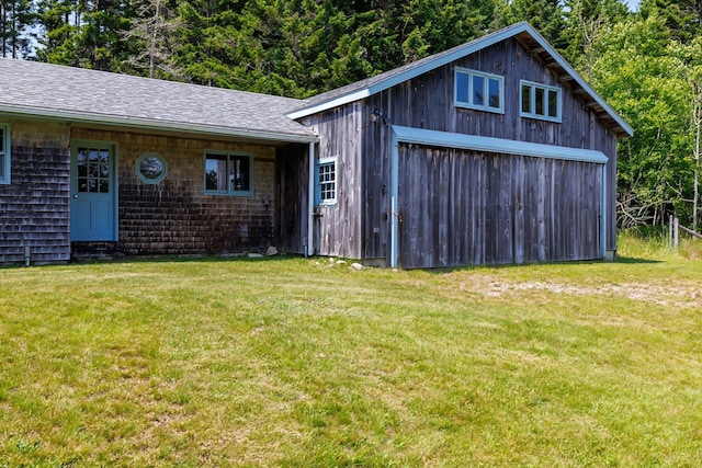 246 Marsh Stream Ln, Machiasport, ME 04655 - view of outbuilding