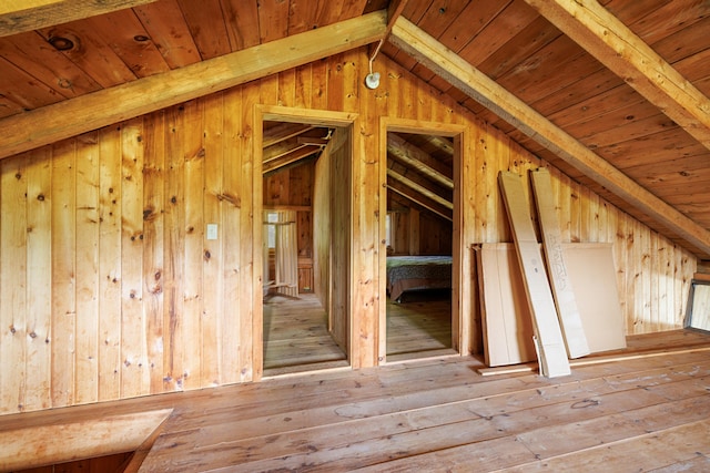 246 Marsh Stream Ln, Machiasport, ME 04655 - view of unfinished attic