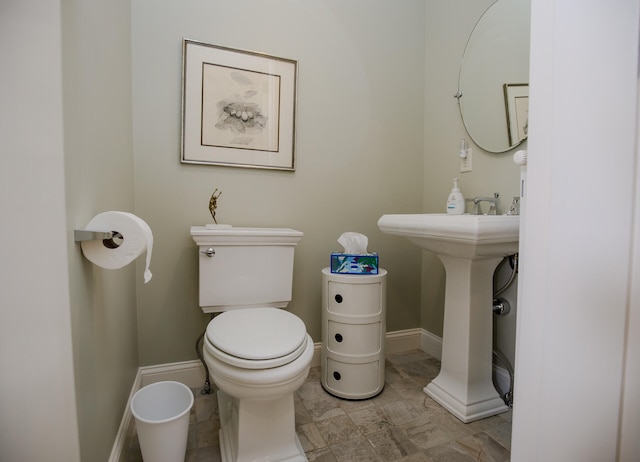 bathroom with toilet