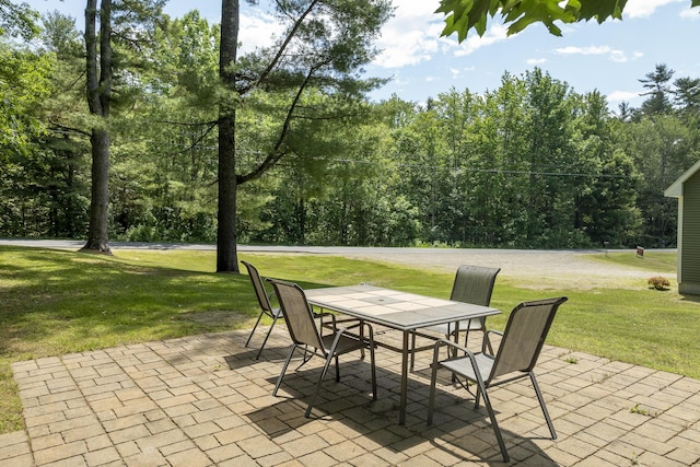 610 W Neck Rd, Nobleboro, ME 04555 - view of patio / terrace featuring outdoor dining space