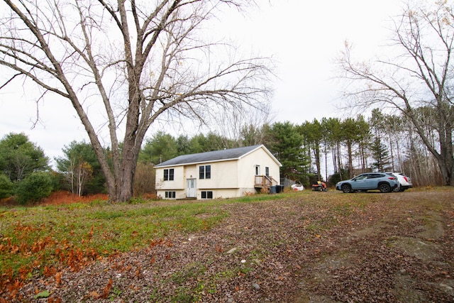 view of side of home