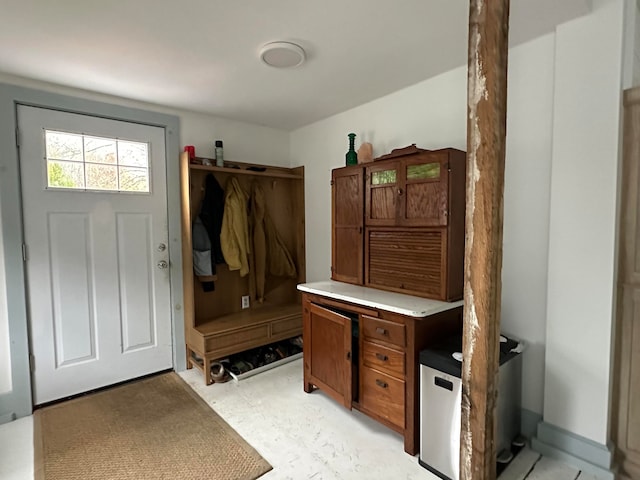 view of mudroom