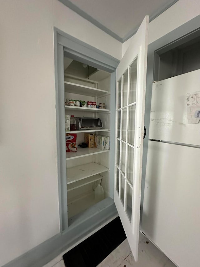 view of pantry