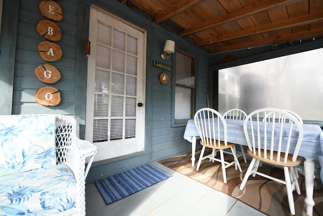 55 Lakeshore Dr, Casco, ME 04015 - entrance to property with covered porch