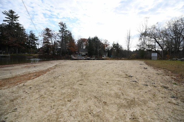 55 Lakeshore Dr, Casco, ME 04015 - view of yard with a water view