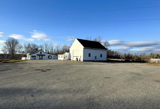 view of outdoor structure featuring a garage